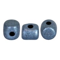 Minos par Puca® beads Metallic mat blue 23980-79031